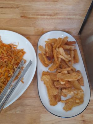 Buffet selection at Thuyền Duyên in Ho Chi Minh City