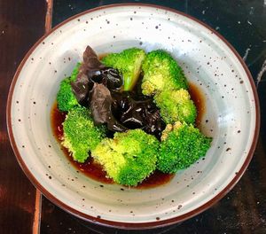 Stir-fried broccoli  at Maiden Shanghai - Five in Dubai