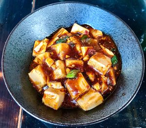 Mapo tofu at Maiden Shanghai - Five in Dubai