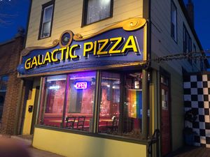 Galactic Pizza Exterior  at Galactic Pizza in Minneapolis