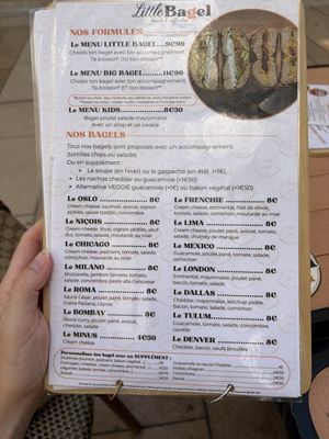   at Green Bagel Cafe in Avignon