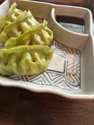 Vegan gyoza  at Burari in Wiesbaden - Ramen und Dumpling's Bar in Wiesbaden