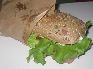 Vegan Chop at Universo Vegano in Bergamo