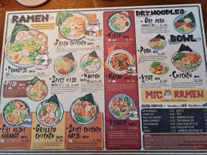 Menu at Mic Ramen - Desio in Desio