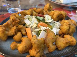 Gobi pakora  at Haveli Indian Restaurant  in Poznan