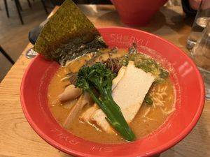Vegan spicy white natural  at Shoryu Ramen- Covent Garden in London