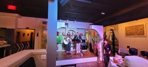 Nice little stage and live music, which was good at Himalaya Sono in Norwalk