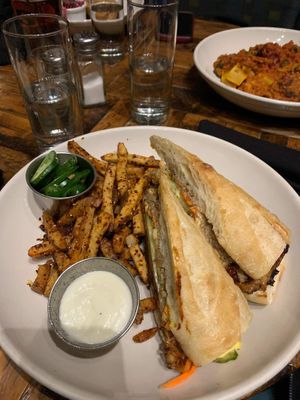 Banh mi at French Meadow Bakery & Cafe in Minneapolis