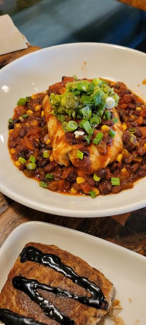 Vegan Breakfast Burrito at French Meadow Bakery & Cafe in Minneapolis