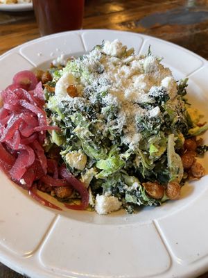 Vegan Caesar Salad also GF  at French Meadow Bakery & Cafe in Minneapolis