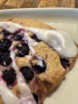 Vegan blueberry scone… 😋  at French Meadow Bakery & Cafe in Minneapolis