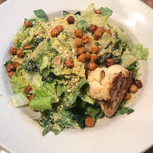 Vegan Cesar Salad at French Meadow Bakery & Cafe in Minneapolis