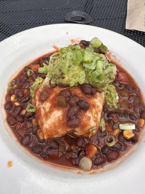 Breakfast burrito   at French Meadow Bakery & Cafe in Minneapolis
