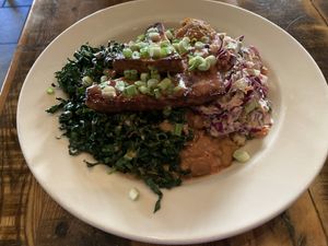 Health platter  at French Meadow Bakery & Cafe in Minneapolis
