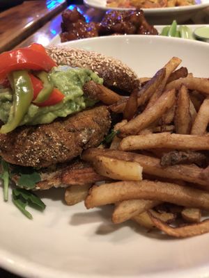  Best vegan burger in town at French Meadow Bakery & Cafe in Minneapolis