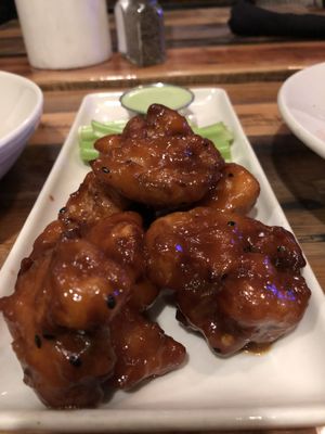 Hard to beat these ones - earth wings  at French Meadow Bakery & Cafe in Minneapolis