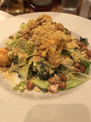 Vegan Caesar salad - very little flavor, wasn’t my favorite thing on the menu at French Meadow Bakery & Cafe in Minneapolis