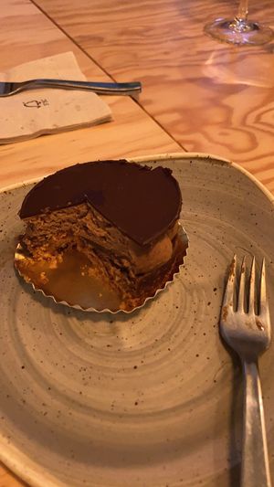 El mejor postre de mi vida  at Entre Pedras in Santiago De Compostela