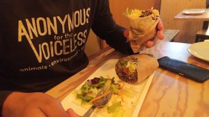 Duram Burrito at Entre Pedras in Santiago De Compostela