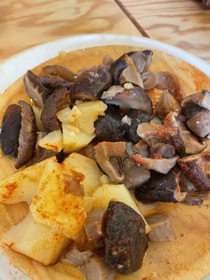 "Pulpo" #Veganuary at Entre Pedras in Santiago De Compostela