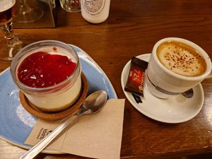 Cheesecake OMG! at Entre Pedras in Santiago De Compostela