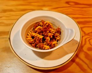 Welcome snack. 😋 at Entre Pedras in Santiago De Compostela