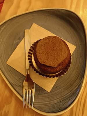 Dessert at Entre Pedras in Santiago De Compostela