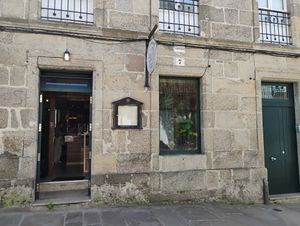 The exterior at Entre Pedras in Santiago De Compostela