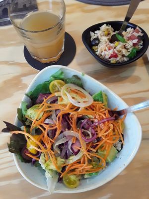 Quinoa salad at Entre Pedras in Santiago De Compostela