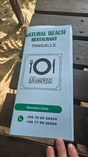  at Natural Beach Restaurant Tangalle in Tangalle