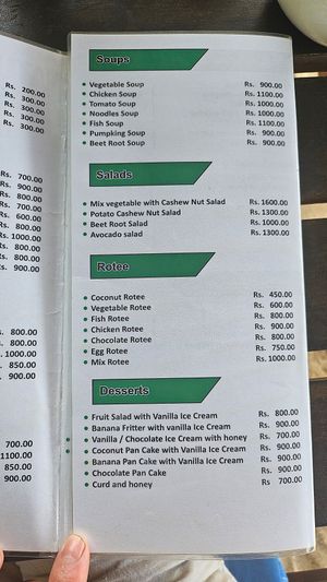  at Natural Beach Restaurant Tangalle in Tangalle