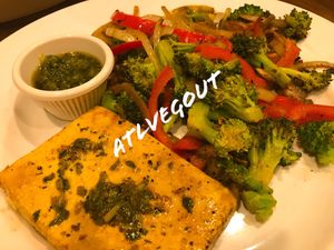 Tofu steak at FuegoMundo in Sandy Springs