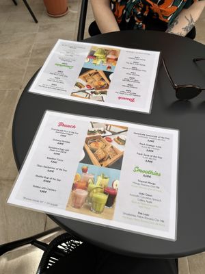 Menu  at Lita's Vegetarian Bistro in Lagos