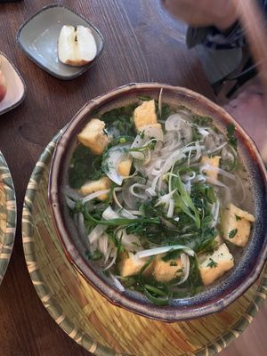 Pho Hanoi mit Tofu  at Bamboo's Streetfood in Leipzig