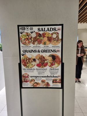 The menu! at Sorry I've Got Plants in Toronto