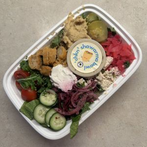 'Chkn' Shawarma Bowl (ready to eat)  at Sorry I've Got Plants in Toronto