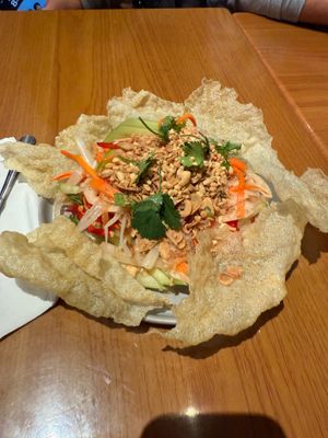 Lotus salad at Bahn Pho in Hoboken
