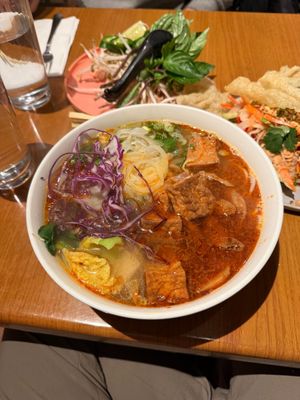 Huge bowl of soup at Bahn Pho in Hoboken