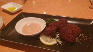 Falafel at Organic Plus in Sapporo