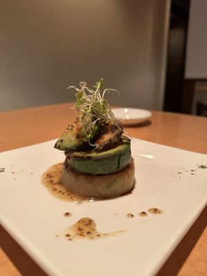 Japanese radish steak  at Organic Plus in Sapporo