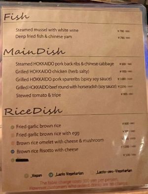   at Organic Plus in Sapporo