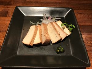 Smoke Tofu at Organic Plus in Sapporo