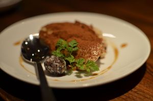 Tiramisu at Organic Plus in Sapporo