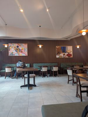 Inside at Knead Artisanal Bakery in Nairobi