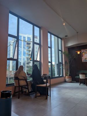 Inside at Knead Artisanal Bakery in Nairobi