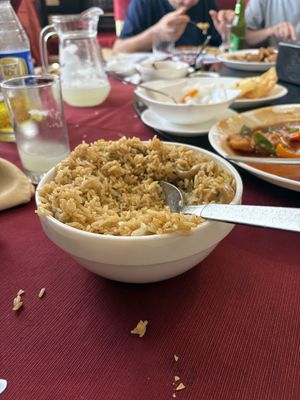 Fried rice with no egg- vegan   at Chifa Hou Wha in Lima