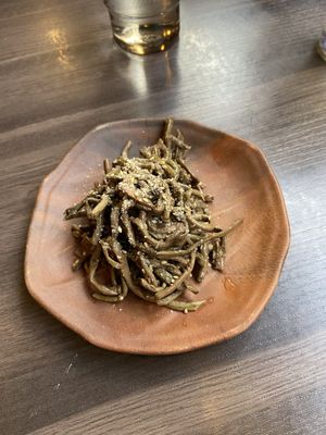 Forgot what this is but tasted nice!  at Green Green Korean Dining in Tokyo