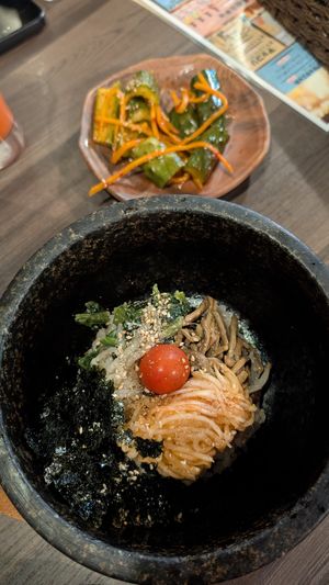  at Green Green Korean Dining in Tokyo