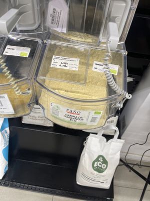 Farina de cigrons a granel  at FoodCoop BCN in Barcelona