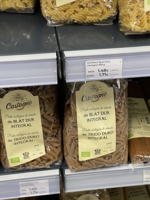 Pasta  at FoodCoop BCN in Barcelona